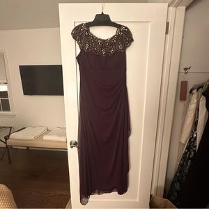 Beautiful beaded Xscape gown